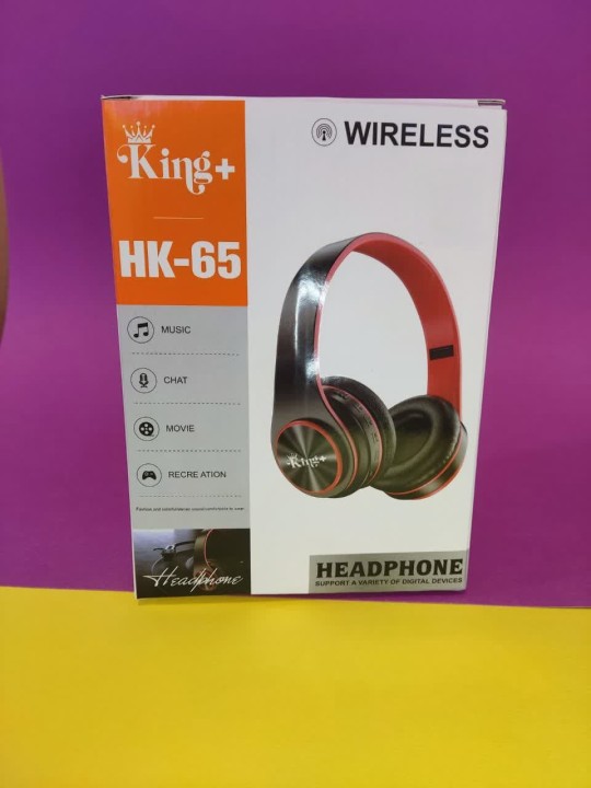 هدفون بلوتوثی کینگ پلاس مدل Hk-65