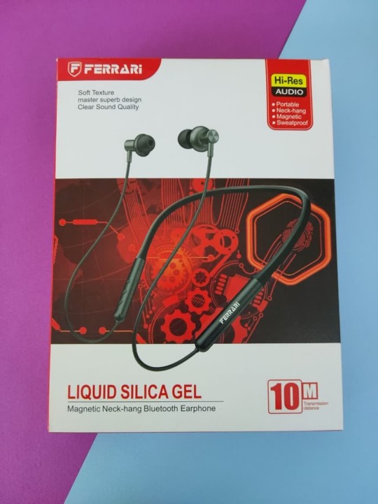 هندزفری گردنی فراری مدل F06s - ا Ferrari F06s Neck Earphones